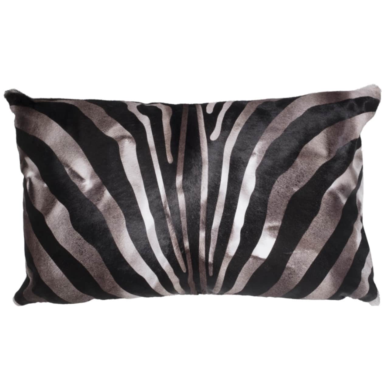 NEW-Cavallino Pillow- Zebra 1017 Argo- 35x55cm (CPZEB1017ABL3555) - ANVOGG FEEL SHEARLING | ANVOGG