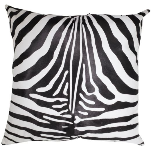 NEW-Cavallino Pillow- Zebra 1017 B- 60x60cm (CPZEB1017BBL6060) - ANVOGG FEEL SHEARLING | ANVOGG