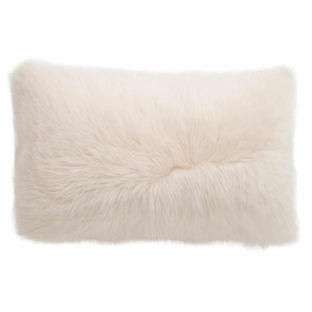 NEW-Shearling Pillow- Cream- 35x55cm (SPCRECR3555) - ANVOGG FEEL SHEARLING | ANVOGG