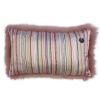 Shearling Pillow-D.Pink-30x50cm-SPDPINS3143050-arka - ANVOGG FEEL SHEARLING | ANVOGG