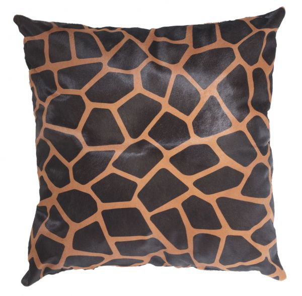 Cavallino Pillow- Giraffe 1027-492- 50x50cm ( (CPGIR1027492BL5050) - - ANVOGG FEEL SHEARLING | ANVOGG