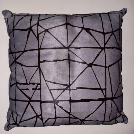 Cavallino Pillow -Shob.1267-764 Grey 50x50cm-(CPSHO1267764BL5050) - ANVOGG FEEL SHEARLING | ANVOGG